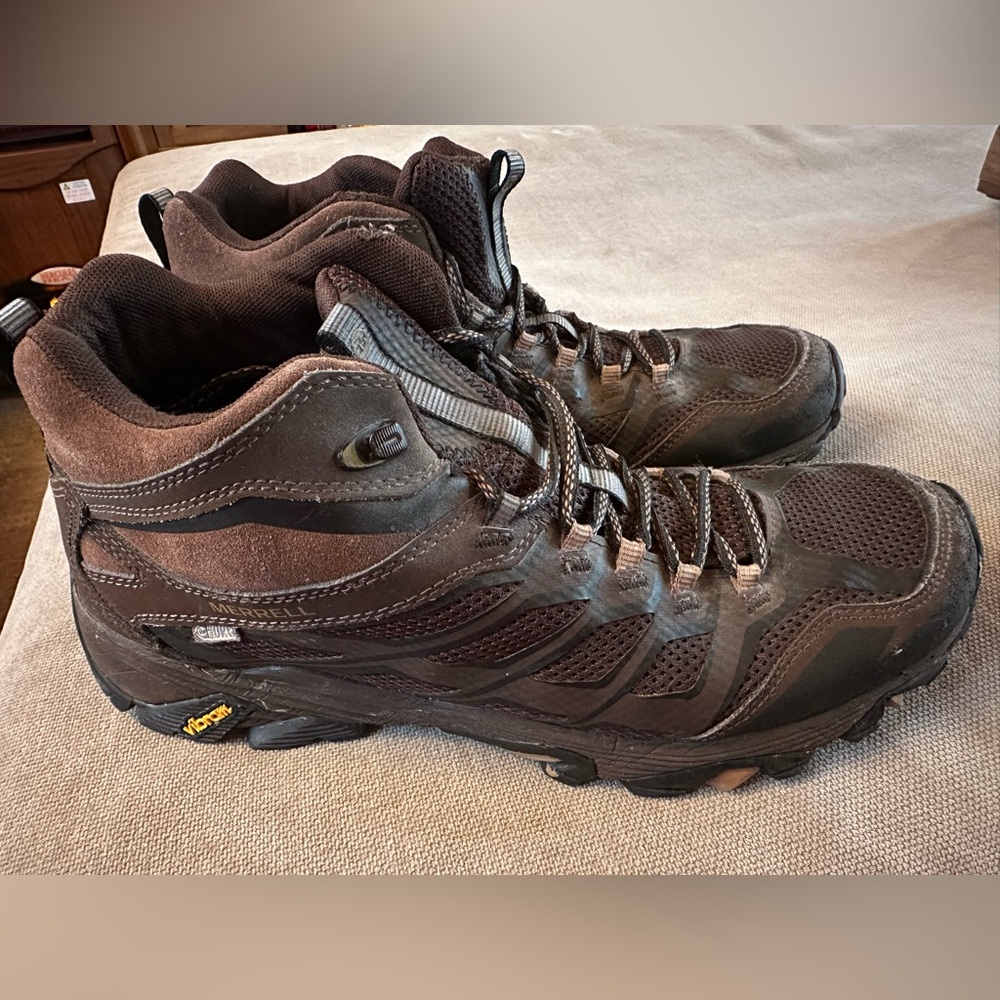 Merrell Dark Brown Moab Hiking boots